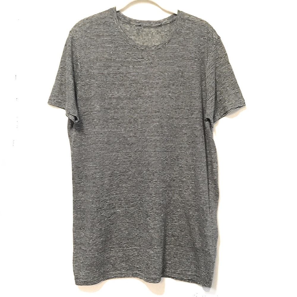 Striped Linen Tee - NWOT